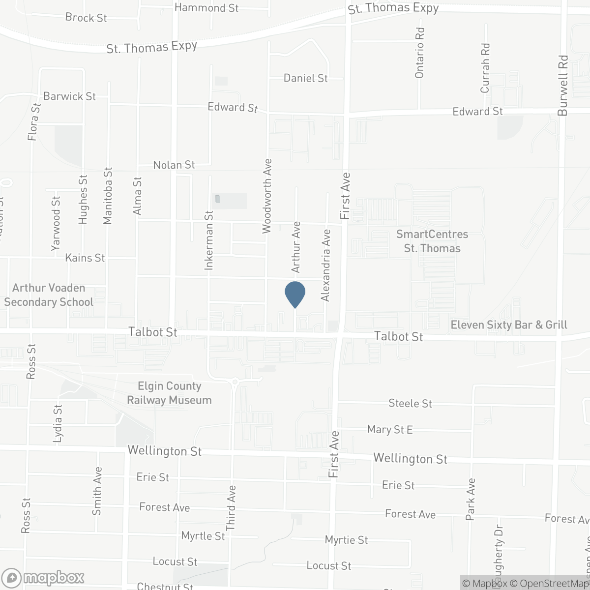 26 ARTHUR AVENUE, St. Thomas, Ontario N5P 3L2
